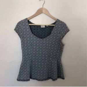 Anthropologie Tops - Anthropologie Black & White Top Anthropologie Tops - Anthropologie Black & White Top